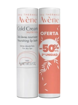 Avène Cold Cream Stick Labial Duplo