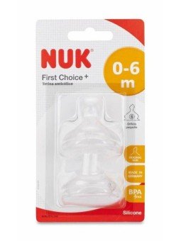 Tetina First Choice+ Anticólico Silicona S 0-6m