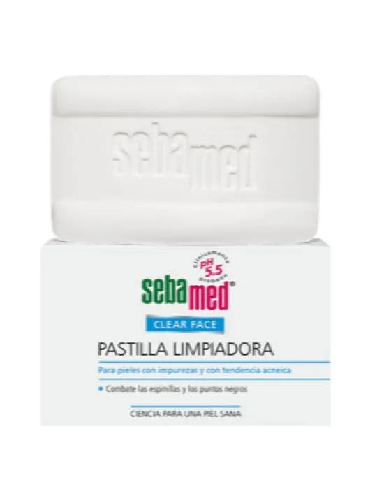 SebaMed Clear Face Pastilla Limpiadora 100 gr