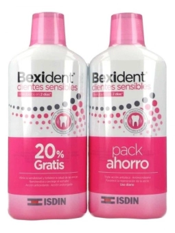 Bexident Dientes Sensibles Colutorio Duplo