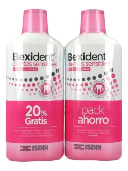 Bexident Dientes Sensibles Colutorio Duplo