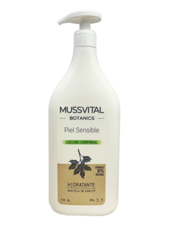 Mussvital Botanics Hidratante Manteca Karité Loción Corporal