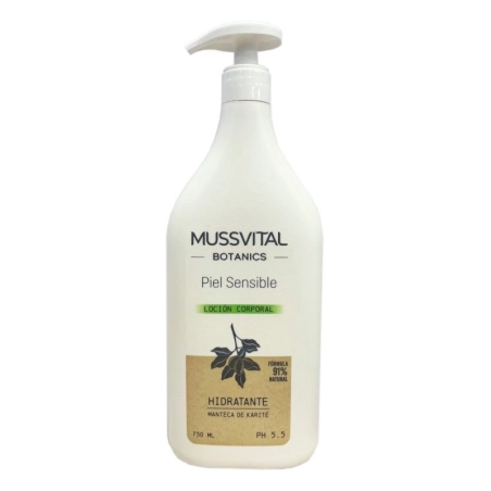 Mussvital Botanics Hidratante Manteca Karité Loción Corporal