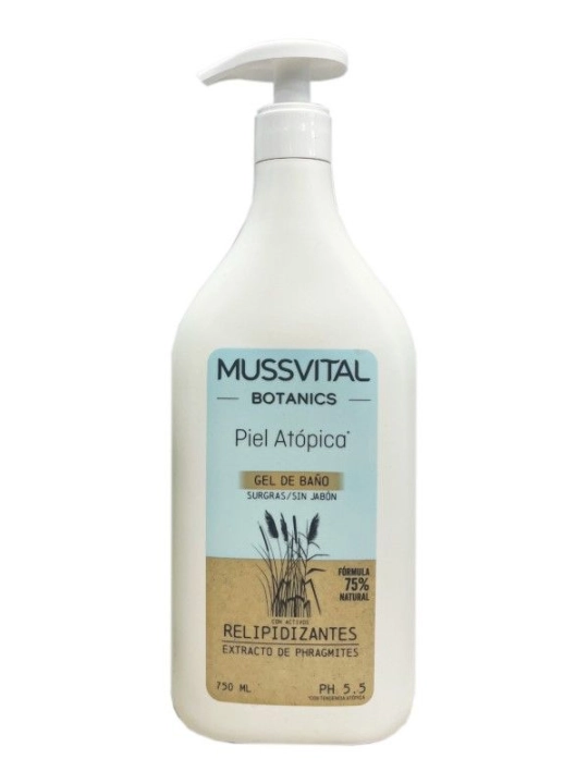 Mussvital Botanics Repilidizantes Phragmites Gel de Baño