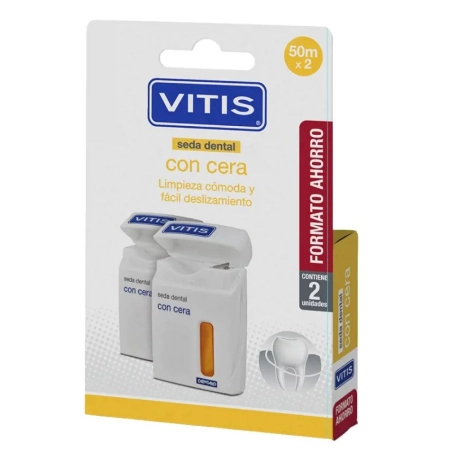 Vitis Seda Dental con Cera Duplo