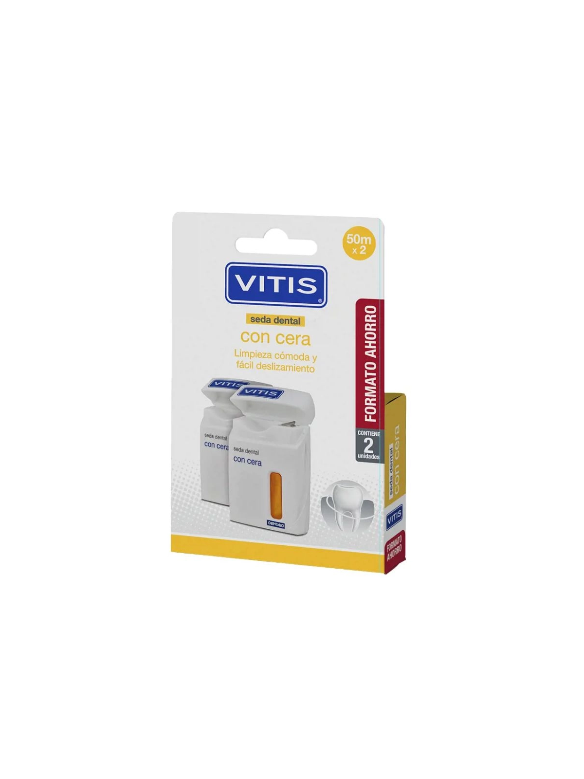 Vitis Seda Dental con Cera Duplo