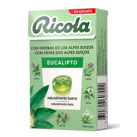 Ricola Eucalipto Caramelos 50 gr