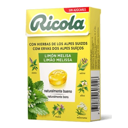 Ricola Limón Melisa Caramelos 50 gr