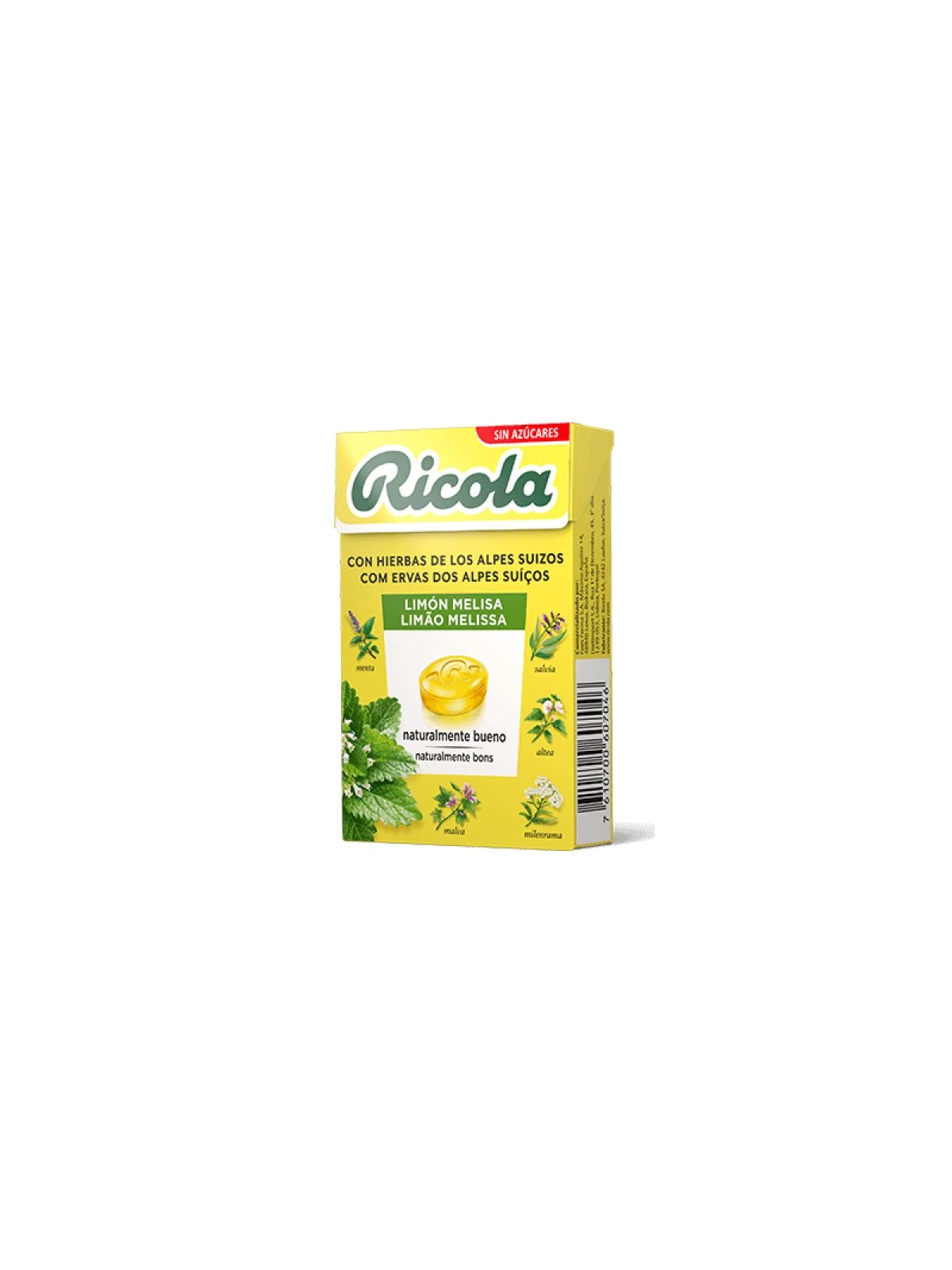 Ricola Limón Melisa Caramelos 50 gr