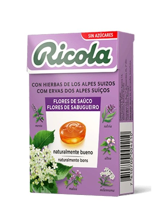 Ricola Flores de Saúco Caramelos 50 gr