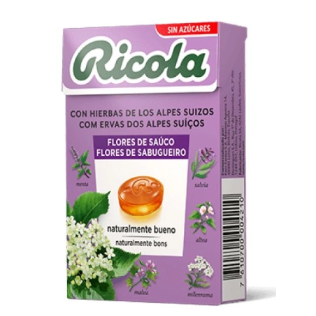 Ricola Flores de Saúco Caramelos 50 gr