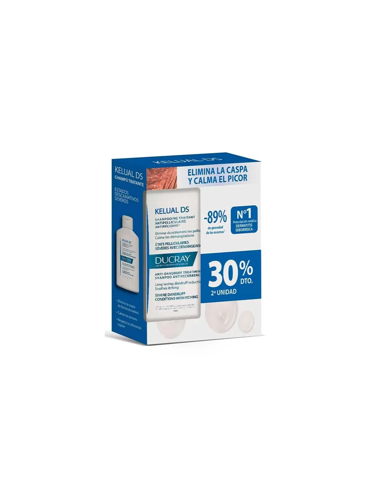 Ducray Kelual DS Champú Tratante Duplo
