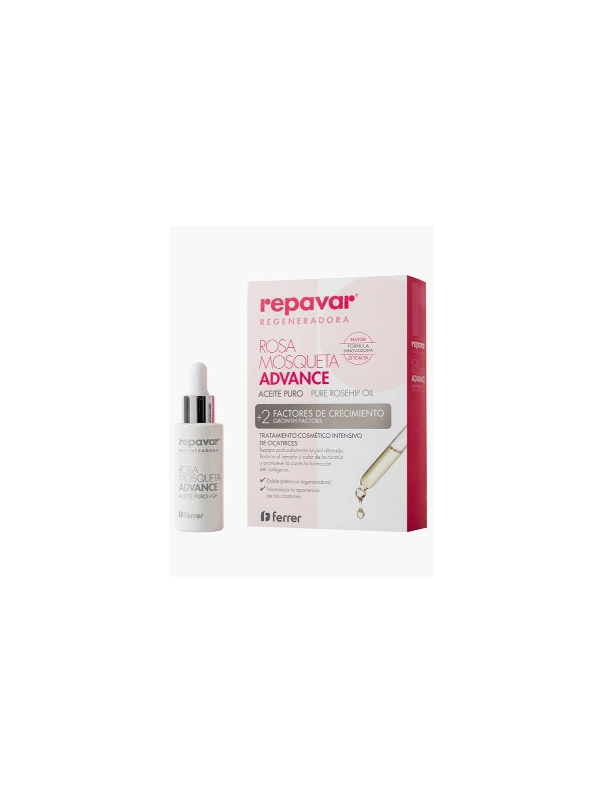 Repavar Regeneradora Rosa Mosqueta Advance Aceite Puro