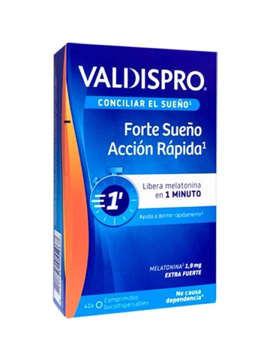 Valdispro Forte Sueño Acción Rápida 40 comprimidos