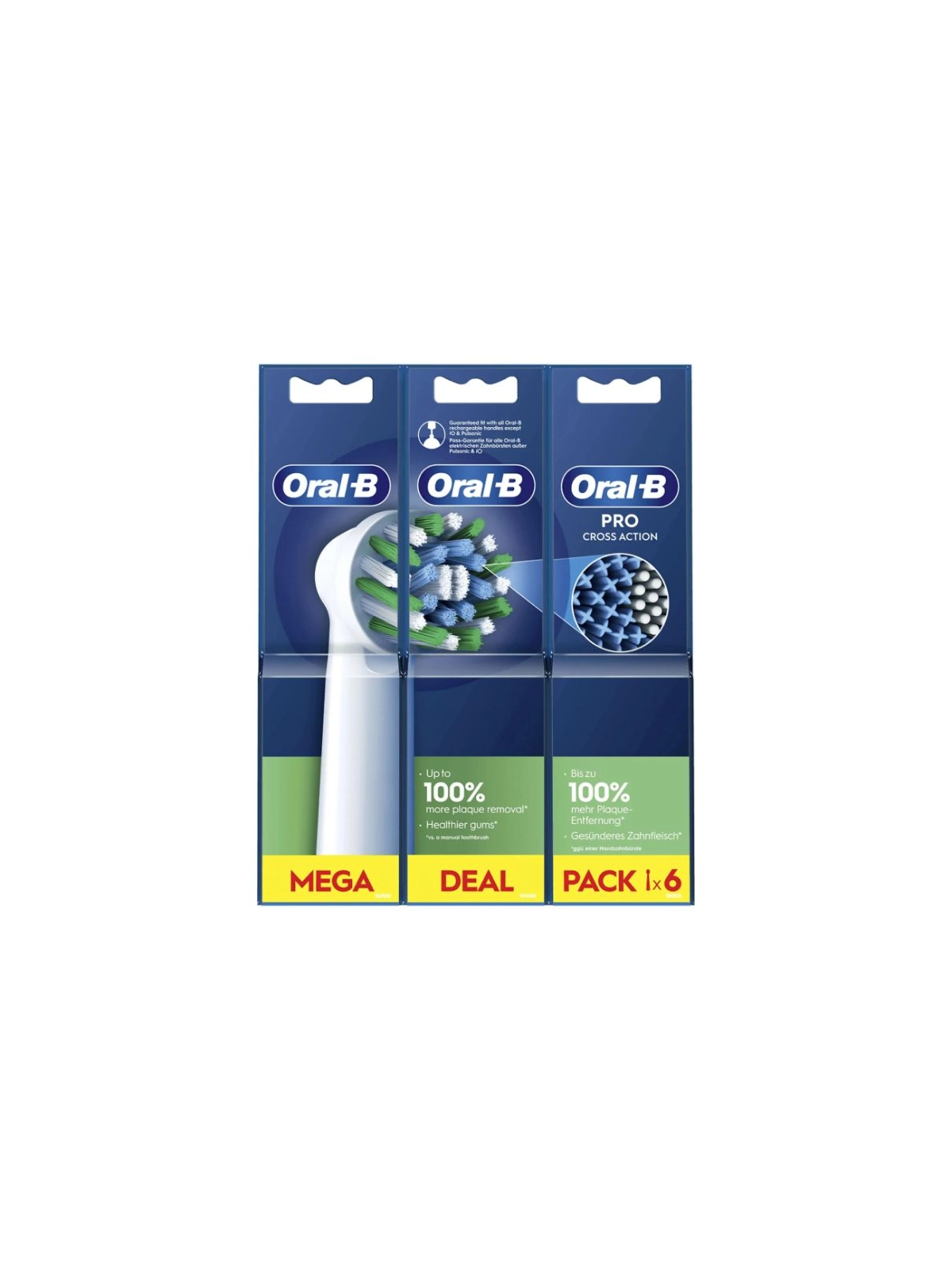 Oral-B Pro Cross Action Recambio Pack 6 cabezales