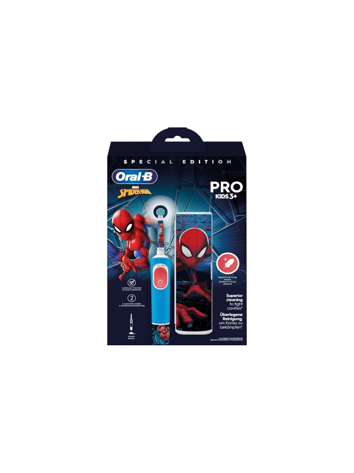 Oral-B Pro Kids3+ Spiderman Cepillo Eléctrico