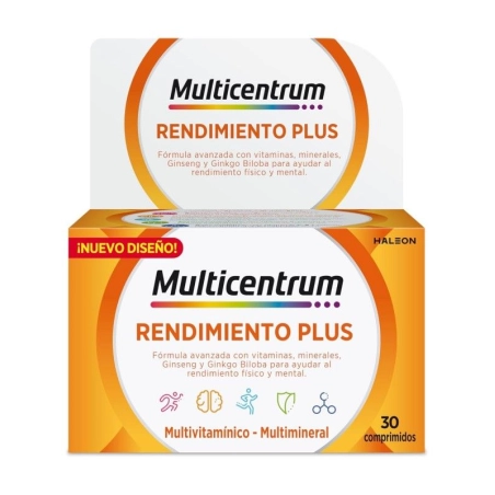 Multicentrum Rendimiento Plus 30 comprimidos