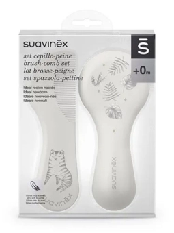 Suavinex Set Cepillo-Peine Blanco