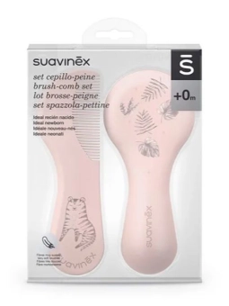 Suavinex Set Cepillo-Peine Rosa