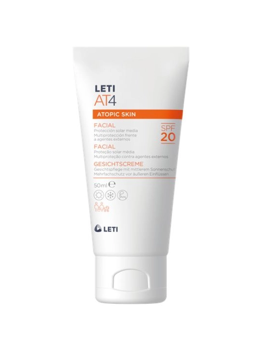 Leti AT4 Facial Spf20 50 ml