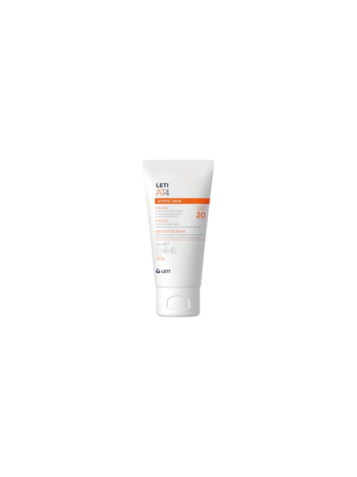 Leti AT4 Facial Spf20 50 ml