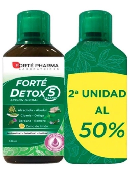 Forté Detox 5 Órganos Acción Global Duplo