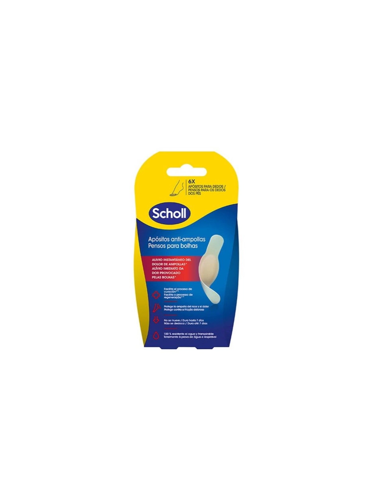 Scholl Apósitos para Dedos