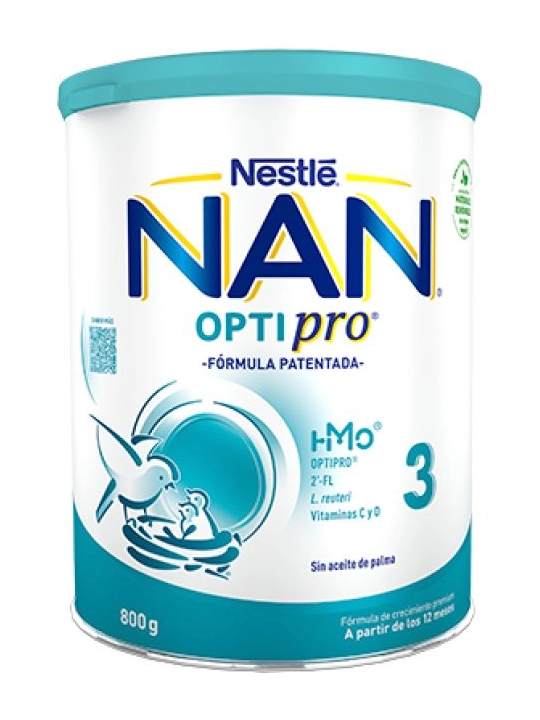 Nan Optipro 3 Leche de Crecimiento 800 gr