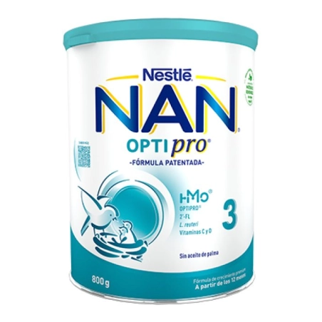 Nan Optipro 3 Leche de Crecimiento 800 gr