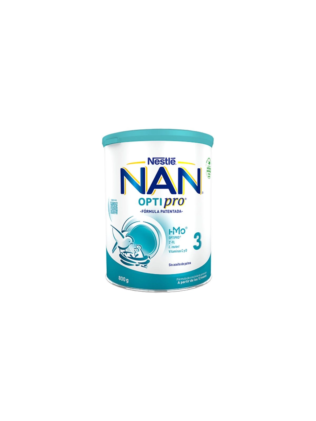 Nan Optipro 3 Leche de Crecimiento 800 gr