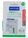 Vitis Cinta Dental con Flúor y Menta Duplo