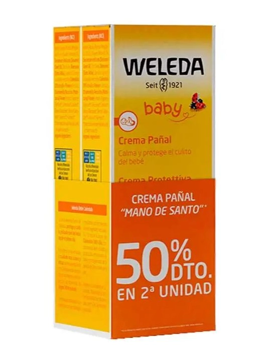 Weleda Baby Crema Pañal Caléndula Duplo