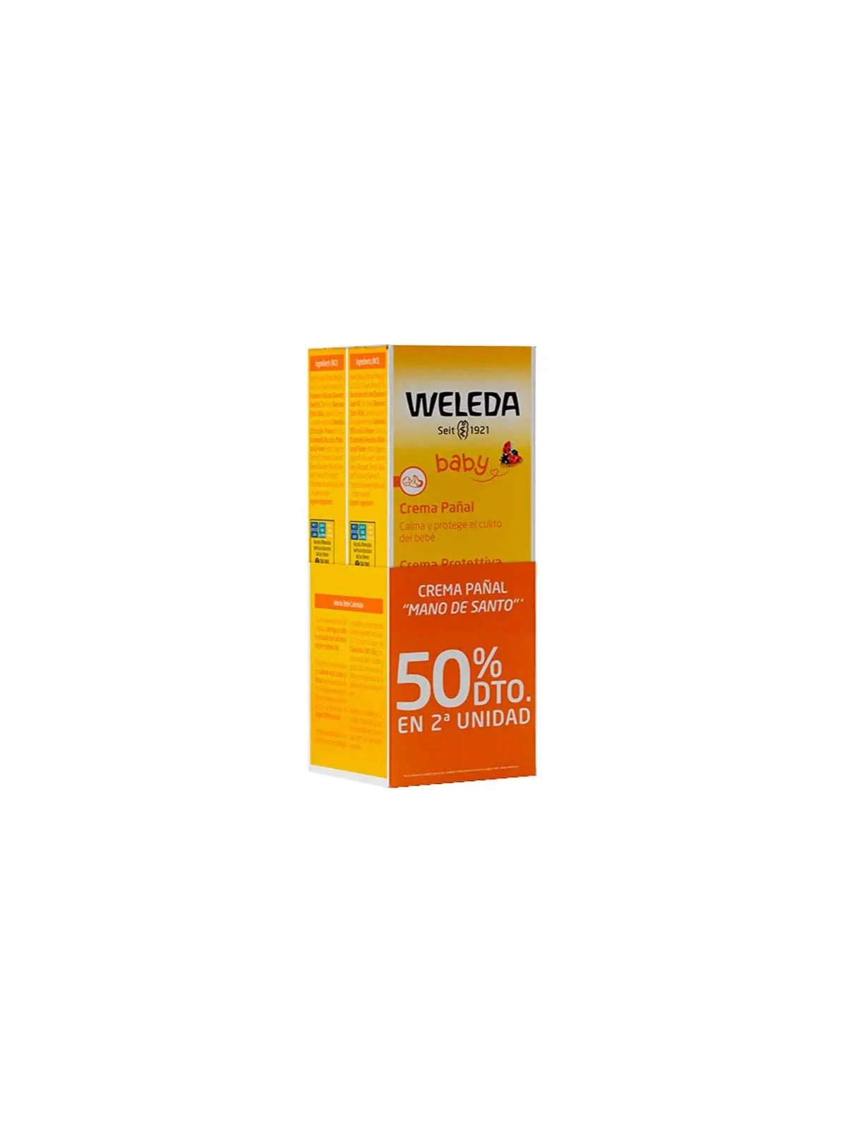 Weleda Baby Crema Pañal Caléndula Duplo