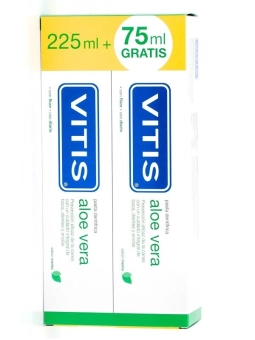 Vitis Aloe Vera Menta Pasta Dentífrica Duplo