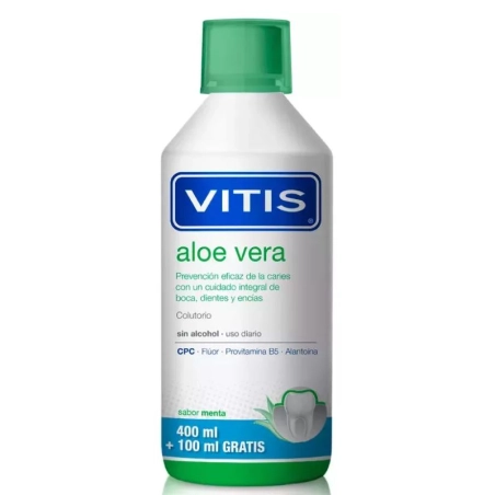 Vitis Aloe Vera Menta Colutorio  500 ml