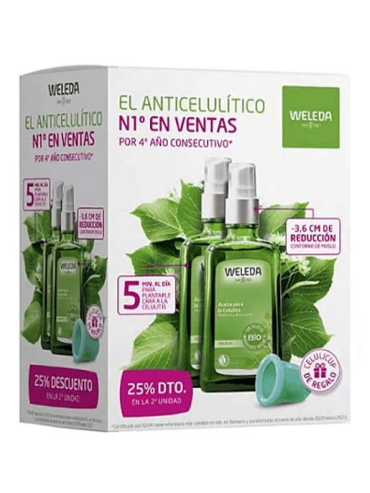 Weleda Aceite para la Celulitis Abedul Duplo