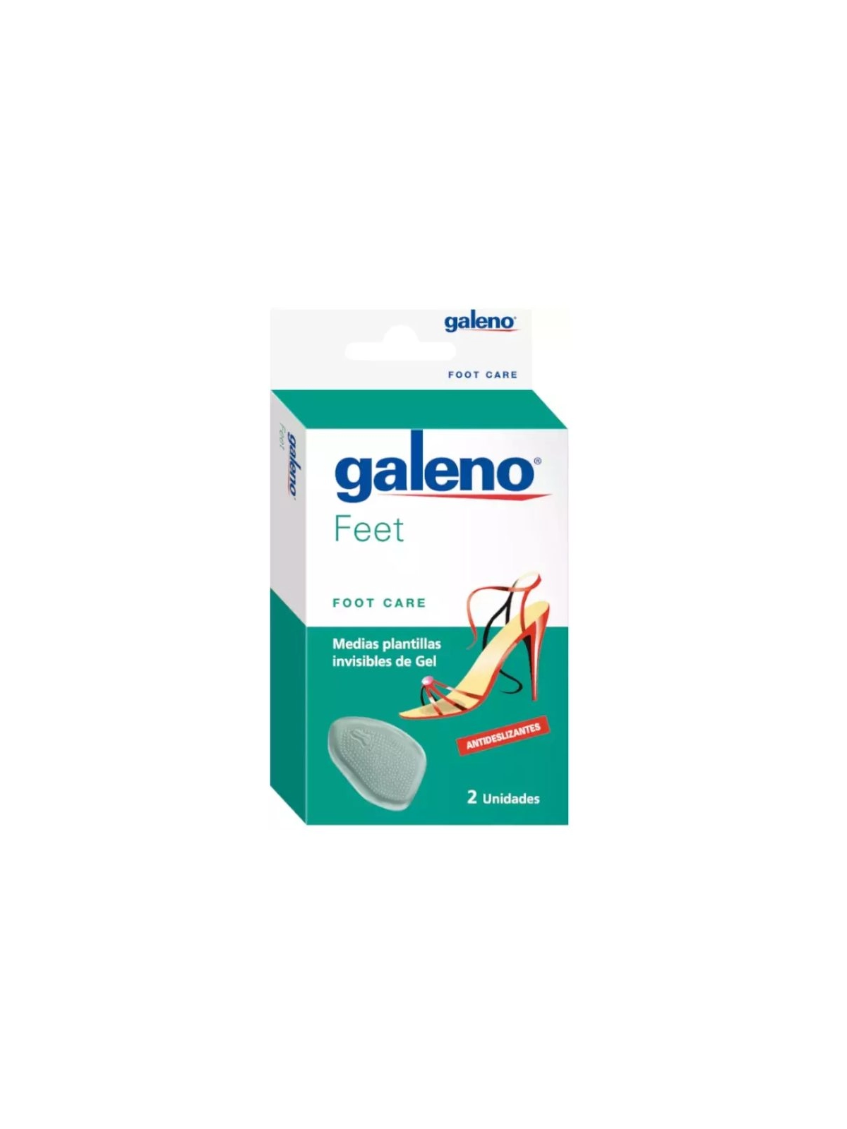 Galeno Feet Medias Plantillas Invisibles de Gel