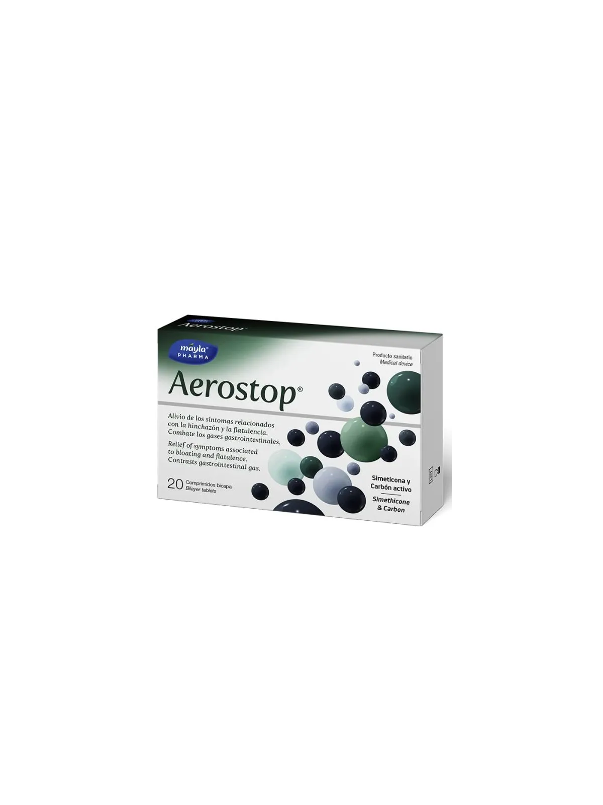 Aerostop 20 comprimidos bicapa