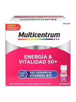 Multicentrum Energía y Vitalidad 50+ 30 frascos