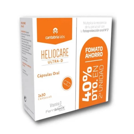 Heliocare Ultra-D 30 cápsulas Duplo