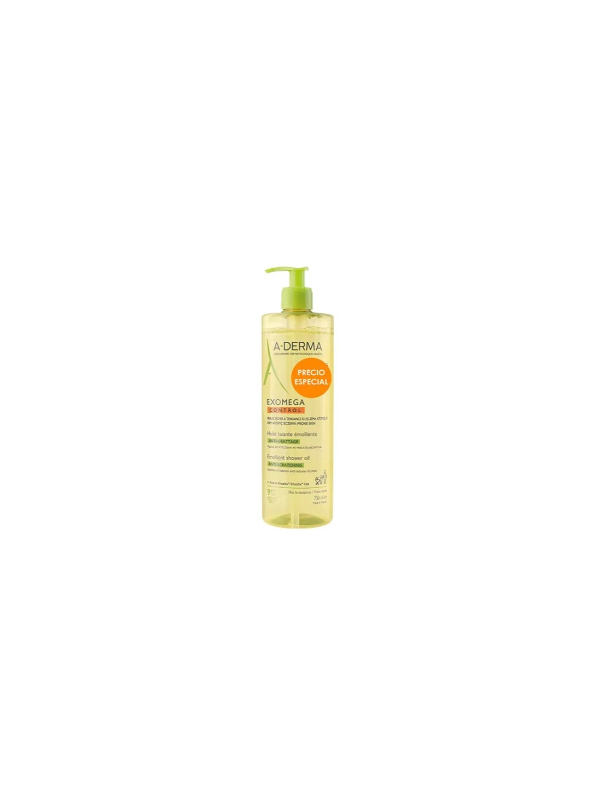 Exomega Control Aceite Limpiador Emoliente 750 ml