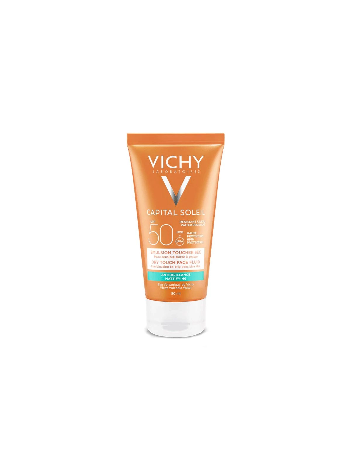 Capital Soleil Crema Facial Acabado Seco Spf50