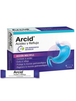 Arcid Acidez y Reflujo 12 sticks