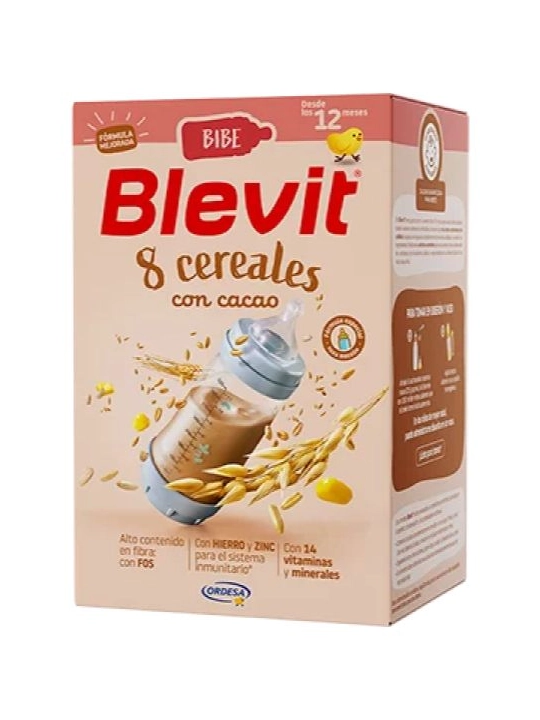 Blevit BIBE 8 Cereales con Cacao 500 gr