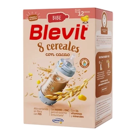 Blevit BIBE 8 Cereales con Cacao 500 gr