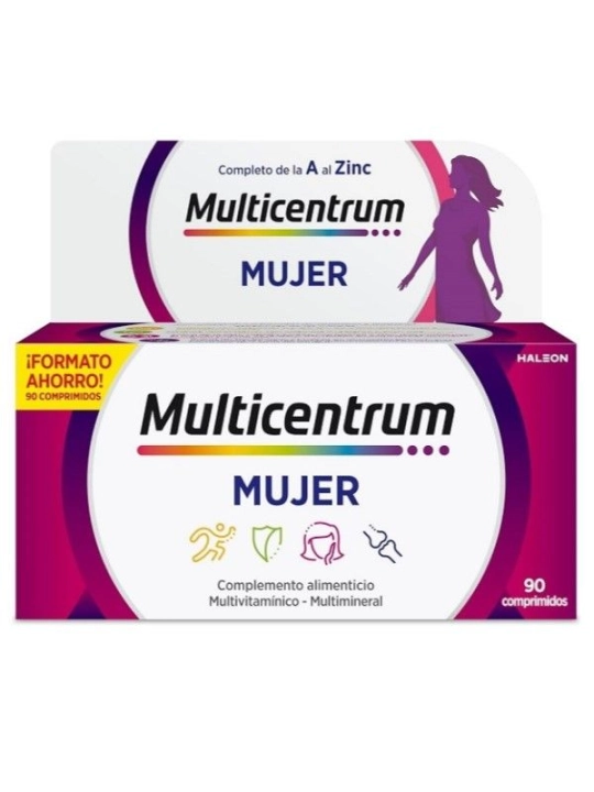 Multicentrum Mujer 90 comprimidos | FarmaRoma