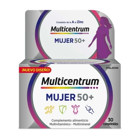 Multicentrum Mujer 50+ 30 comprimidos