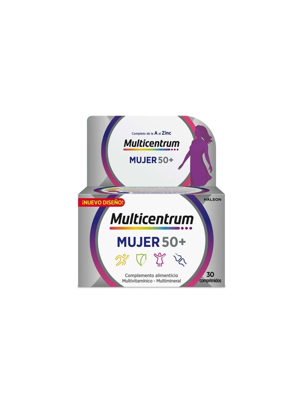 Multicentrum Mujer 50+ 30 comprimidos