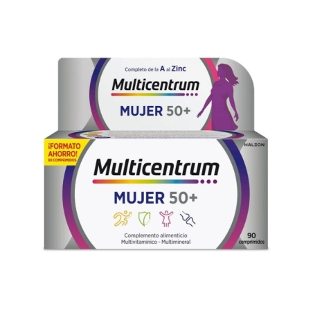 Multicentrum Mujer 50+ 90 comprimidos