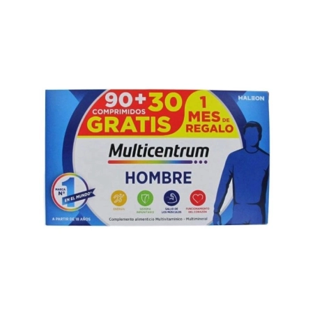 Multicentrum Hombre Pack 90+30 comprimidos